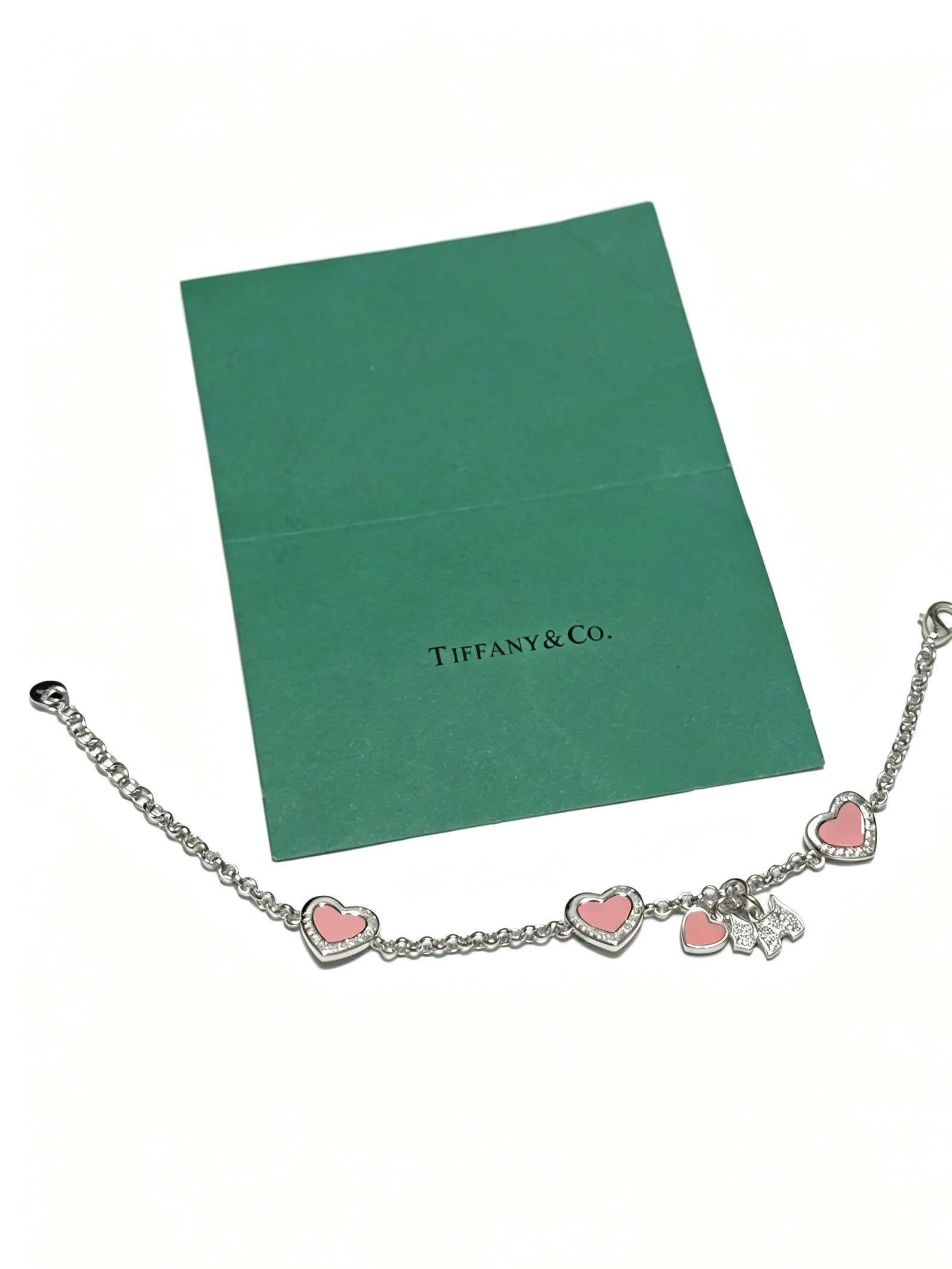 Tiffany & Co. Heart Charm Bracelet